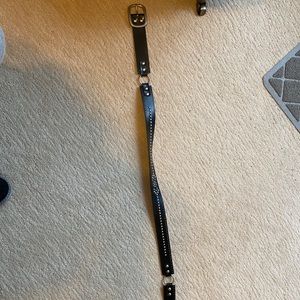 Lane Bryant Black studded belt in EUC. 18/20